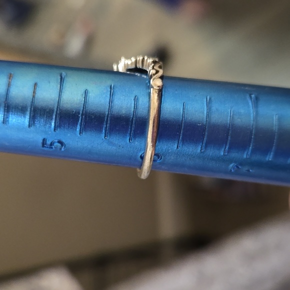 Pandora Authentic Pandora Sterling Silver Fairytale Tiara Wishbone Ring CZ SZ 6 - Picture 8 of 10